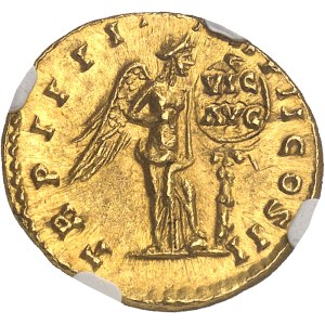 Lucius Verus (161-169). Aureus ND (163-164), Rome.