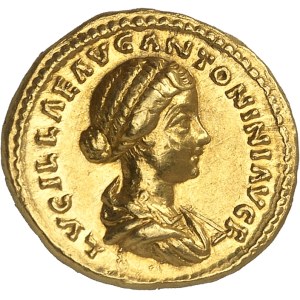 Lucille, femme de Lucius Verus (161-169). Aureus ND (164-169), Rome.
