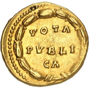 Lucille, femme de Lucius Verus (161-169). Aureus ND (164-169), Rome.