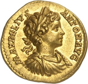 Caracalla (198-217). Aureus with Geta ND (198), Rome.