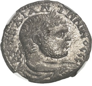 Caracalla (198-217). Tetradrachma ND (215-217), Sidon.