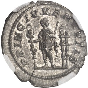 Diaduménien (217-218). Denier ND (217-218), Rome.