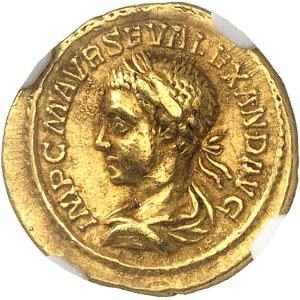 Alexandre Sévère (222-235). Quinaire ND (224), Rome.