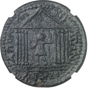 Pisidia, Apollonia Mordiaion, Gallien (253-268). Large bronze AE41 ND, Apollonia Mordiaion.