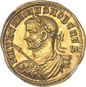 Carin (282-285). Aureus ND (283), Siscia.