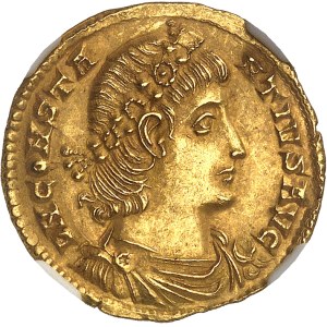 Constance II (337-361). Solidus ND (337-340), Constantinople.