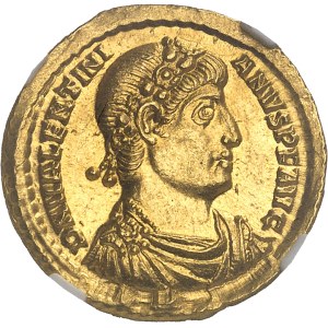 Valentinien Ier (364-375). Solidus ND (367-375), Constantinople.