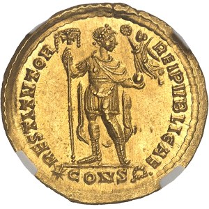 Valentinien Ier (364-375). Solidus ND (367-375), Constantinople.