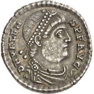 Valens (364-378). Miliarense léger ND (375-378), Trèves.