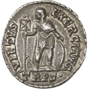 Valens (364-378). Miliarense léger ND (375-378), Trèves.