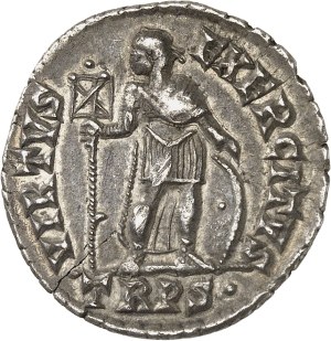 Valens (364-378). Miliarense light ND (375-378), Trier.