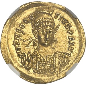 Théodose II (402-450). Solidus ND (430-440), Constantinople, 7e officine.