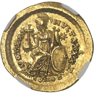 Théodose II (402-450). Solidus ND (430-440), Constantinople, 7e officine.
