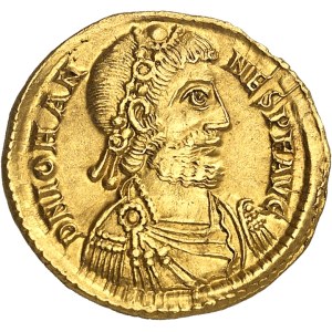 Jean (423-425). Solidus ND, Ravenne.