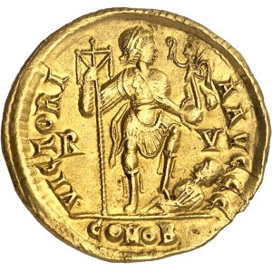 Jean (423-425). Solidus ND, Ravenne.