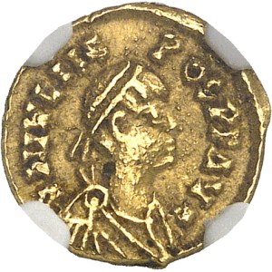 Julius Nepos (474-480). Trémissis ND (juin 474 - août 475), Rome.