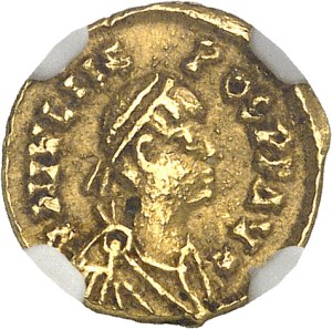 Julius Nepos (474-480). Tremissis ND (June 474 - August 475), Rome.