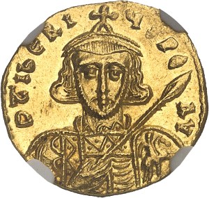 Tiberius III Aspimar (698-705). Solidus ND (698-705), Constantinople, 9th dispensary.