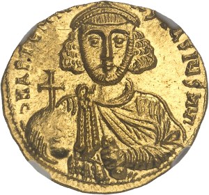 Anastasius II Artemius (713-715). Solidus ND, Constantinople, 4th officina.