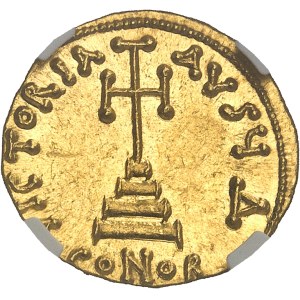 Anastase II Artémius (713-715). Solidus ND, Constantinople, 4e officine.