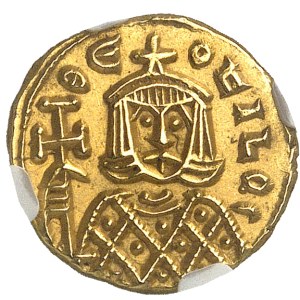 Théophile (829-842). Solidus ND (c.835-842), Syracuse.