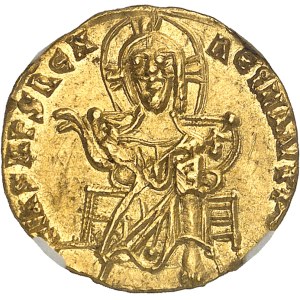 Basile Ier et Constantin (868-879). Solidus ND (868-877), Constantinople.