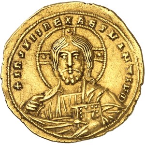 Basile II et Constantin VIII (976-1025). Histaménon nomisma, 2e type ND (977-989), Constantinople.