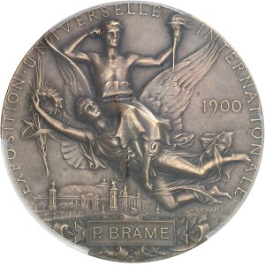 IIIe République (1870-1940). Médaille, prix de l’Exposition Universelle de Paris, par J. C. Chaplain 1900, Paris.