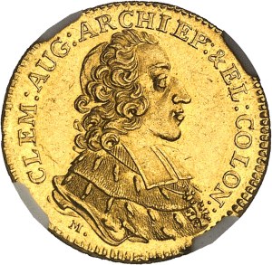 Cologne, Clement-Augustus of Bavaria (1723-1761). Ducat 1750 M-IK, Bonn.