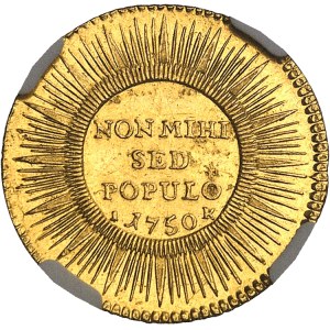 Cologne, Clément-Auguste de Bavière (1723-1761). Ducat 1750 M-IK, Bonn.