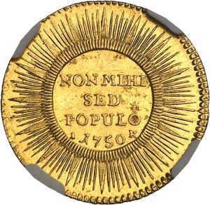 Cologne, Clement-Augustus of Bavaria (1723-1761). Ducat 1750 M-IK, Bonn.