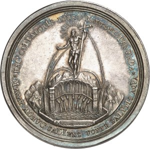Heilbronn (Empire city of). Medal, second centenary of the Reformation, by P. H. Müller 1717, Nuremberg.