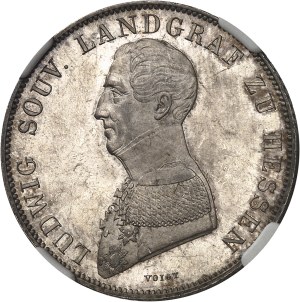 Hesse-Homburg (Landgraviate of), Louis Guillaume Frédéric (1829-1839). 1 florin 1838, Darmstadt.