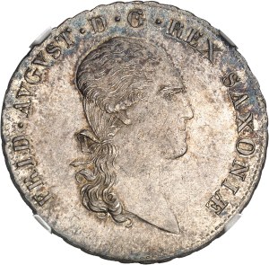 Saxony, Frederick Augustus I (1806-1827). 2/3 thaler 1817 IGS, Dresden.