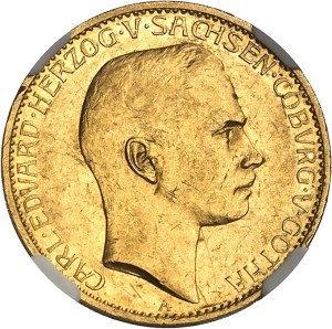Saxe-Coburg-Gotha, Charles-Édouard (1900-1918). 20 mark 1905, A, Berlin.