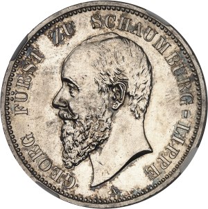 Schaumbourg-Lippe, Georges (1893-1911). 5 (fünf) mark 1904, A, Berlin.