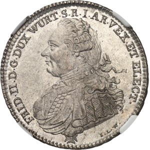 Wurtemberg, Frédéric II, Duc et Électeur (1803-1805). Demi-thaler de convention 1805 ILW.