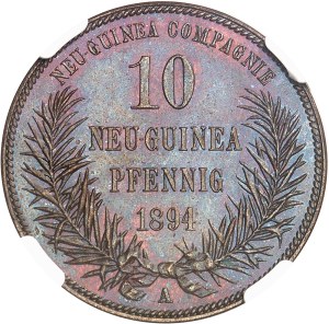 German New Guinea (1884-1919). 10 pfennig German New Guinea 1894, A, Berlin.