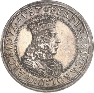 Ferdinand-Charles of Austria (1646-1662). Double thaler ND (1654), Hall.