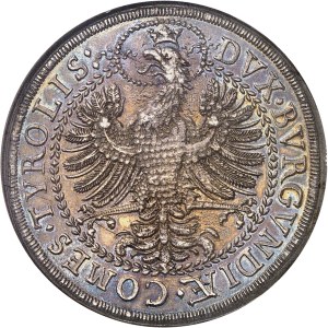 Ferdinand-Charles d’Autriche (1646-1662). Double thaler ND (1654), Hall.