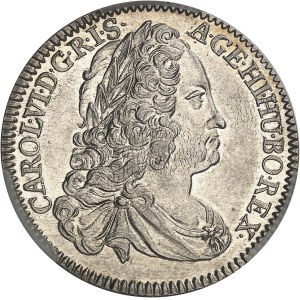 Charles VI (1711-1740). 1/4 de thaler 1740, Hall.