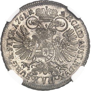 Marie-Thérèse (1740-1780). 17 kreuzers 1761, Graz.
