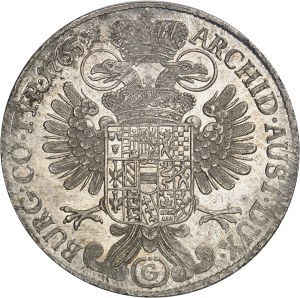 Burgau (Margraviate of), Maria Theresa (1740-1780). Thaler 1765 SC, Guntzbourg.