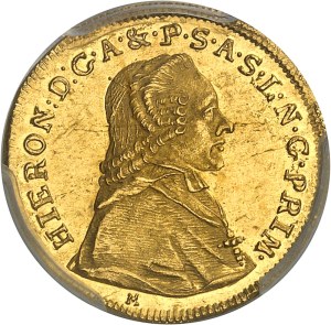 Salzburg (bishopric of), Jérôme de Colloredo (1772-1803). Ducat 1801, Vienna.
