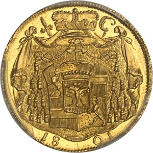 Salzburg (bishopric of), Jérôme de Colloredo (1772-1803). Ducat 1801, Vienna.