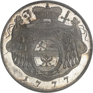 Salzbourg (évêché de), Jérôme de Colloredo (1772-1803). Thaler 1777 M, Vienne.
