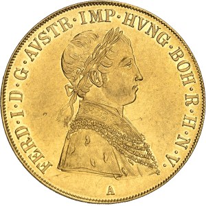 Ferdinand Ier (1835-1848). 4 ducats 1848, A, Vienne.