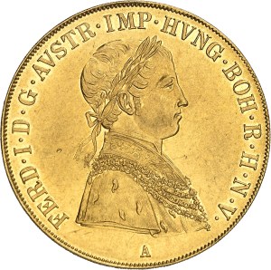 Ferdinand I (1835-1848). 4 ducats 1848, A, Vienna.