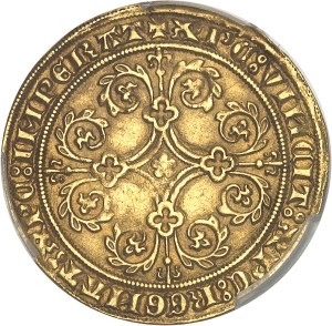 Brabant (Duchy of), Jeanne and Wenceslas (1355-1383). Pieter d'Or ND, Louvain.