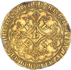 Flanders (county of), Louis de Male (1346-1384). Lion heaumé ND (1346-1384), Ghent.